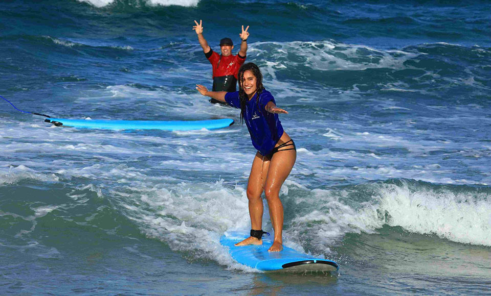 Learn to surf in just one day with an epic day tour brought to you by Australian Surfing Adventures! Get a full day learn to surf adventure ensuring you come away with great surfing skills while having an epic day at a beach away from the crowds.